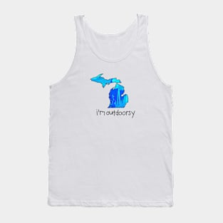 Michigan Outdoorsy Tank Top